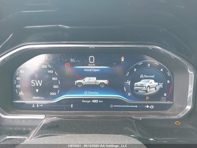 12678521 :رقم المزاد ، 3GCUKDE8XSG321530 vin ، 2025 Chevrolet Silverado K1500 Lt مزاد بيع