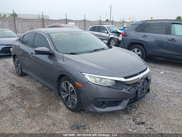 12678550 :رقم المزاد ، 2HGFC1F4XGH103712 vin ، 2016 Honda Civic Ex-t مزاد بيع