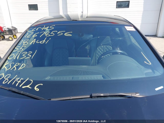 12678556 :رقم المزاد ، WAUC4CF51JA011331 vin ، 2018 Audi S5 Prestige مزاد بيع
