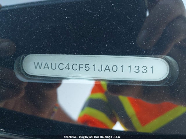 12678556 :رقم المزاد ، WAUC4CF51JA011331 vin ، 2018 Audi S5 Prestige مزاد بيع