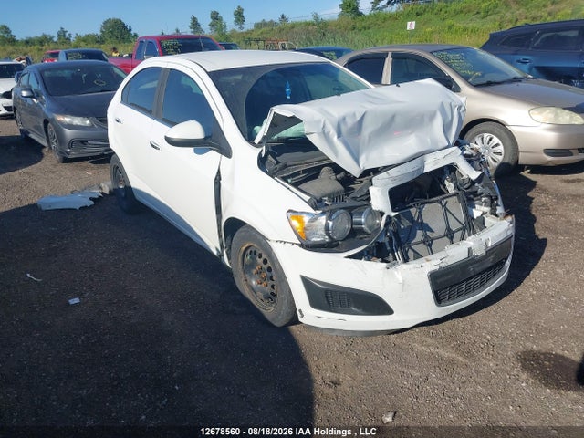 Aukcja sprzedaży 2012 Chevrolet Sonic Lt, vin: 1G1JC5EH9C4195996, numer aukcji: 12678560