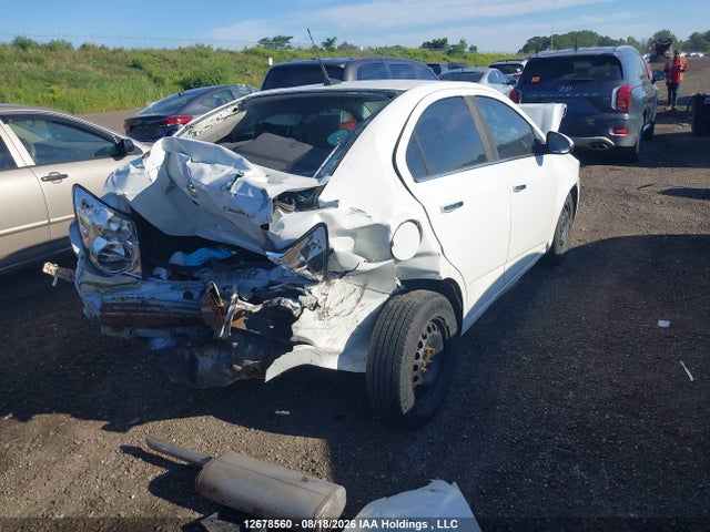 Aukcja sprzedaży 2012 Chevrolet Sonic Lt, vin: 1G1JC5EH9C4195996, numer aukcji: 12678560