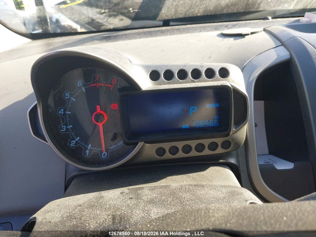Aukcja sprzedaży 2012 Chevrolet Sonic Lt, vin: 1G1JC5EH9C4195996, numer aukcji: 12678560