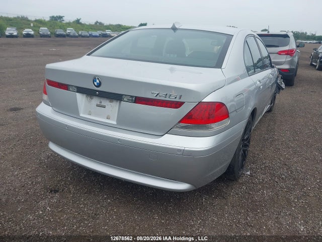 Aukcja sprzedaży 2004 Bmw 745 I, vin: WBAGL63524DP73189, numer aukcji: 12678562