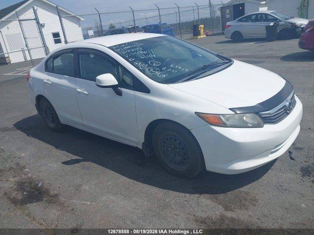 2012 Honda Civic Lx მანქანა იყიდება აუქციონზე, vin: 2HGFB2F40CH119176, აუქციონის ნომერი: 12678588