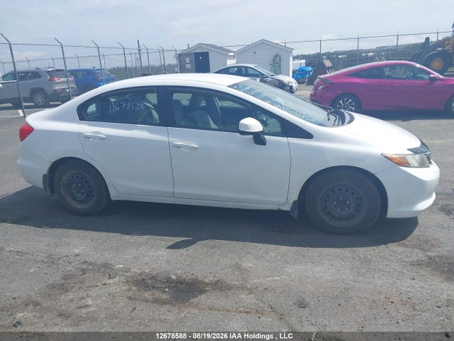 12678588 :رقم المزاد ، 2HGFB2F40CH119176 vin ، 2012 Honda Civic Lx مزاد بيع