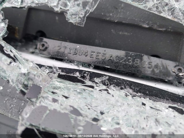 12678610 :رقم المزاد ، 2T1BU4EE5AC238054 vin ، 2010 Toyota Corolla S/le/xle مزاد بيع