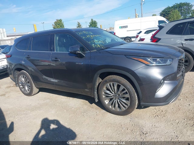 2020 Toyota Highlander Hybrid Limited მანქანა იყიდება აუქციონზე, vin: 5TDEBRCH5LS012281, აუქციონის ნომერი: 12678611