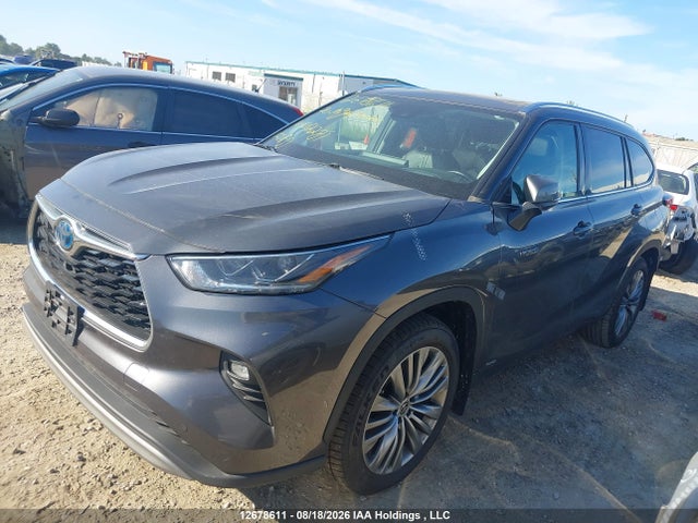 2020 Toyota Highlander Hybrid Limited მანქანა იყიდება აუქციონზე, vin: 5TDEBRCH5LS012281, აუქციონის ნომერი: 12678611