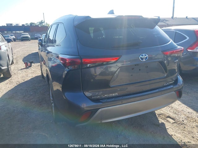2020 Toyota Highlander Hybrid Limited მანქანა იყიდება აუქციონზე, vin: 5TDEBRCH5LS012281, აუქციონის ნომერი: 12678611