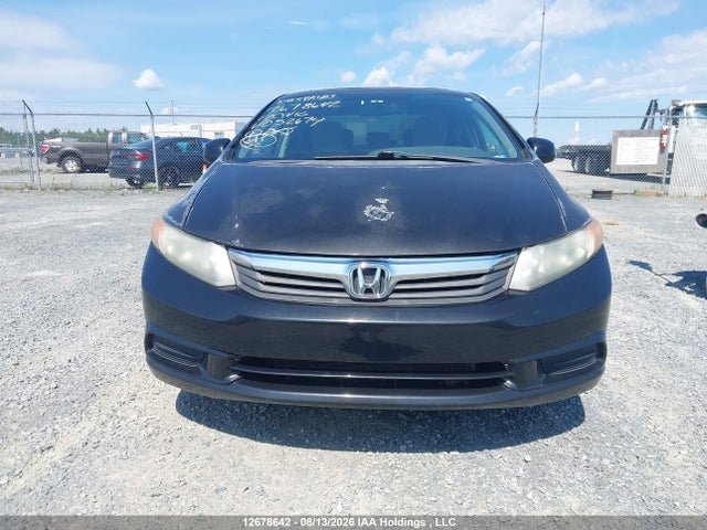 2012 Honda Civic Lx მანქანა იყიდება აუქციონზე, vin: 2HGFB2E56CH052674, აუქციონის ნომერი: 12678642