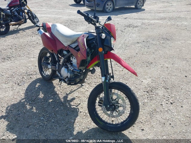 12678653 :رقم المزاد ، ML5LXBE14PDA20788 vin ، 2023 Kawasaki Klx300 E مزاد بيع