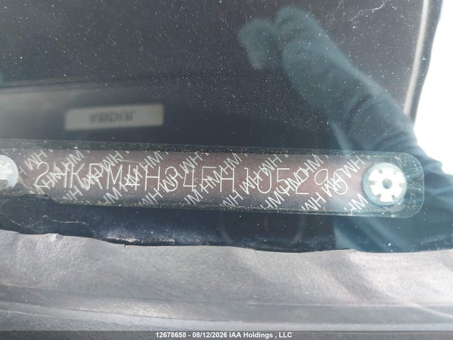12678658 :رقم المزاد ، 2HKRM4H34FH105296 vin ، 2015 Honda Cr-v Lx مزاد بيع
