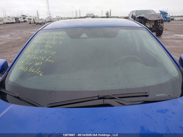 Honda Civic Lx 2020 2HGFC2F58LH025598 Image 17