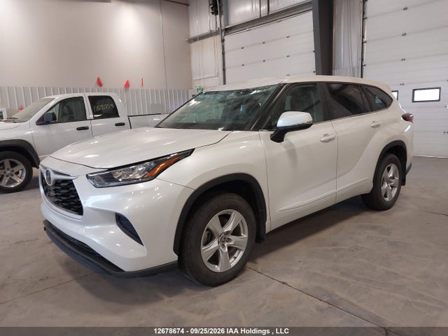 12678674 :رقم المزاد ، 5TDKDRBH6RS558529 vin ، 2024 Toyota Highlander Le/xle/xse/limited/platinum مزاد بيع