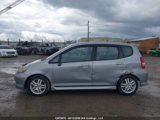 12678678 :رقم المزاد ، JHMGD37617S814377 vin ، 2007 Honda Fit Sport 5dr مزاد بيع