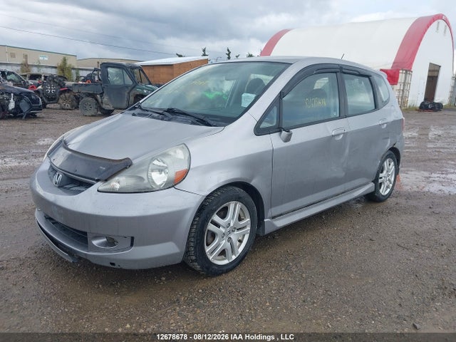 12678678 :رقم المزاد ، JHMGD37617S814377 vin ، 2007 Honda Fit Sport 5dr مزاد بيع