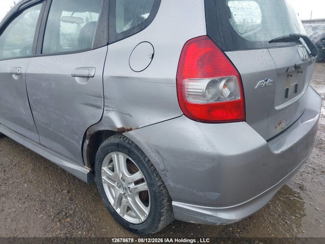 12678678 :رقم المزاد ، JHMGD37617S814377 vin ، 2007 Honda Fit Sport 5dr مزاد بيع