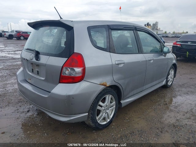 12678678 :رقم المزاد ، JHMGD37617S814377 vin ، 2007 Honda Fit Sport 5dr مزاد بيع