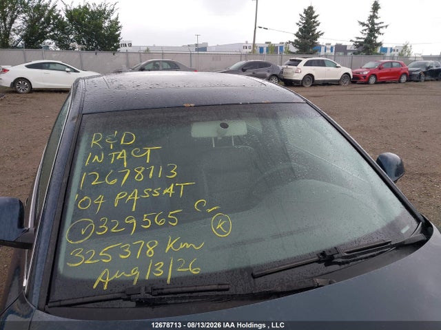 Aukcja sprzedaży 2004 Volkswagen Passat Gls Tdi, vin: WVWPE63B74P329565, numer aukcji: 12678713