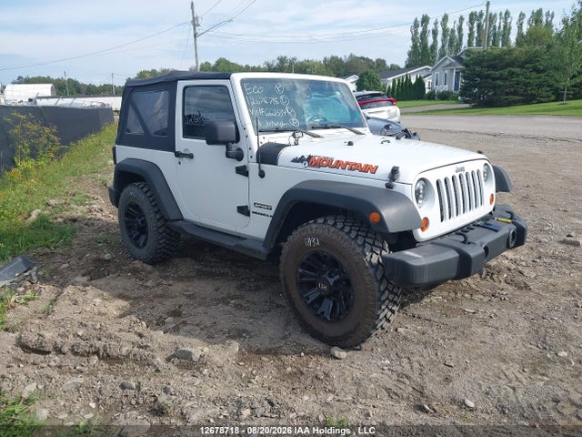 Продажа на аукционе авто 2013 Jeep Wrangler Sport, vin: 1C4AJWAGXDL662334, номер лота: 12678718