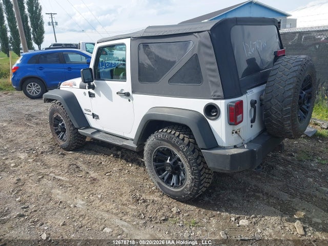 Продаж на аукціоні авто 2013 Jeep Wrangler Sport, vin: 1C4AJWAGXDL662334, номер лоту: 12678718