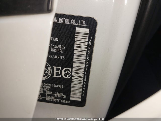 Nissan Juke Sl/sv 2015 JN8AF5MV6FT561966 Image 20