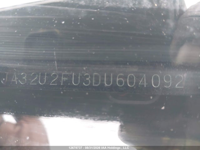 12678737 :رقم المزاد ، JA32U2FU3DU604092 vin ، 2013 Mitsubishi Lancer Es/es Sport مزاد بيع