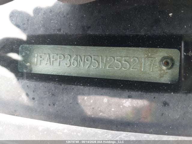 Продаж на аукціоні авто 2005 Ford Focus Zxw Se, vin: 1FAFP36N95W255217, номер лоту: 12678748