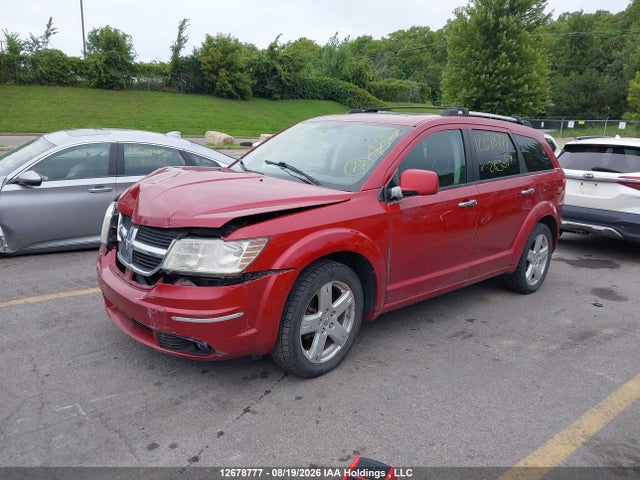 2010 Dodge Journey R/t მანქანა იყიდება აუქციონზე, vin: 3D4PH6FV9AT283079, აუქციონის ნომერი: 12678777