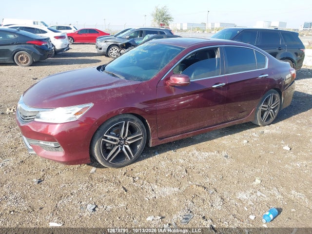 2016 Honda Accord Ex მანქანა იყიდება აუქციონზე, vin: 1HGCR2F05GA801566, აუქციონის ნომერი: 12678791