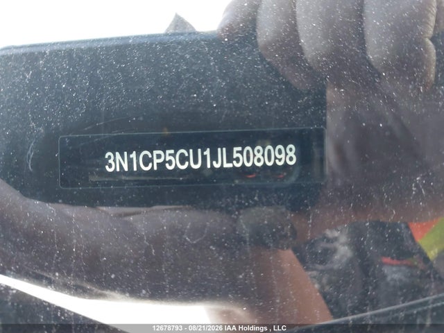 3N1CP5CU1JL508098 Nissan Kicks S/sr/sv