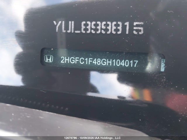 Honda Civic 2016 2HGFC1F48GH104017 Image 20