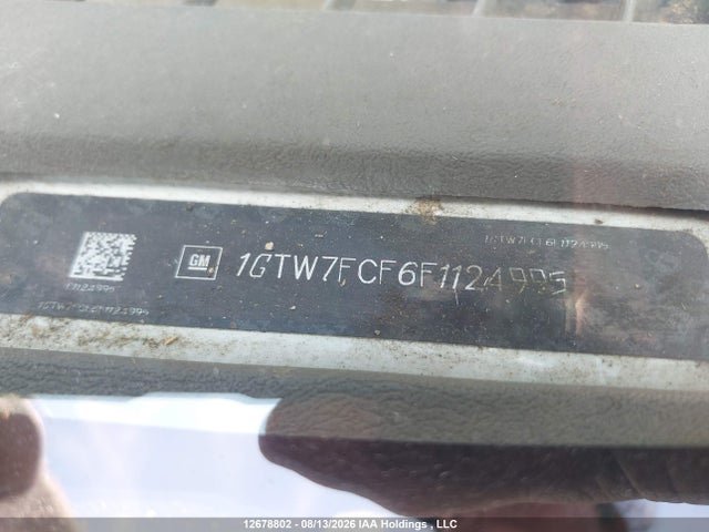 GMC Savana G2500 2015 1GTW7FCF6F1124995 Image 17