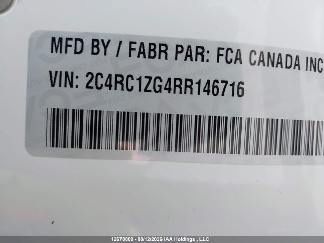 Chrysler Grand Caravan Sxt 2024 2C4RC1ZG4RR146716 Image 9