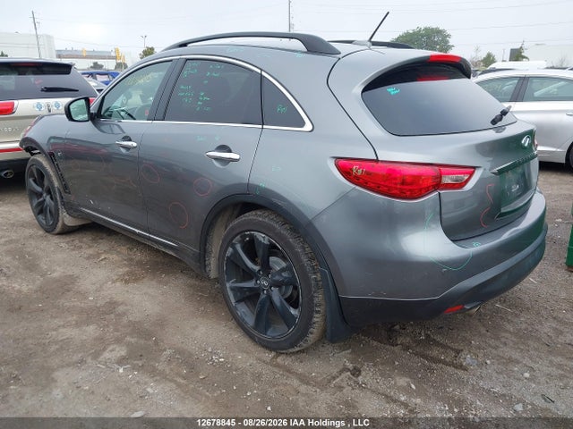 12678845 :رقم المزاد ، JN8CS1MW3GM752830 vin ، 2016 Infiniti Qx70 Sport مزاد بيع