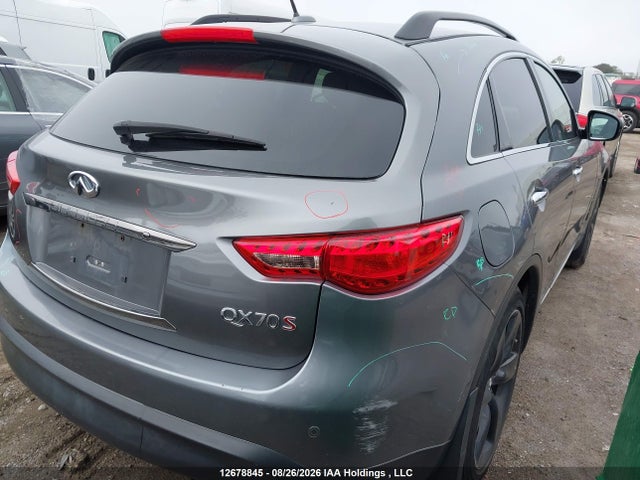 12678845 :رقم المزاد ، JN8CS1MW3GM752830 vin ، 2016 Infiniti Qx70 Sport مزاد بيع