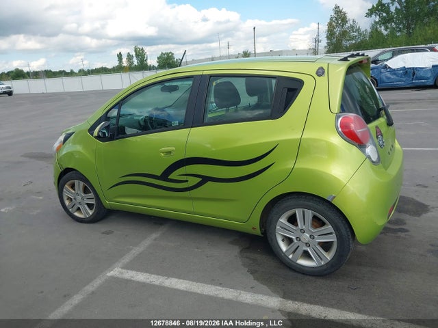 2013 Chevrolet Spark 1lt მანქანა იყიდება აუქციონზე, vin: KL8CD6S92DC500495, აუქციონის ნომერი: 12678846