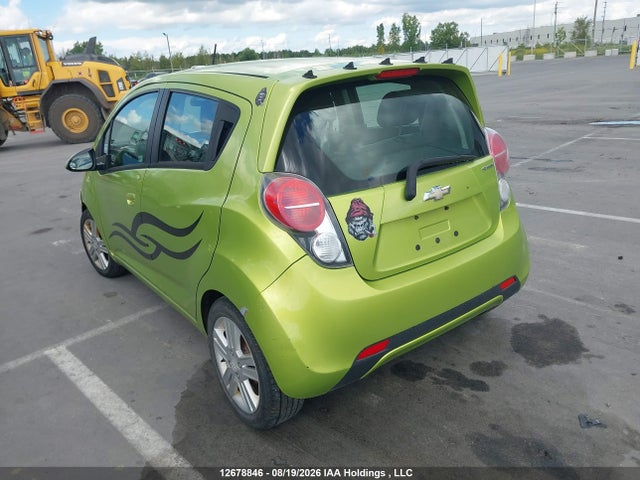 2013 Chevrolet Spark 1lt მანქანა იყიდება აუქციონზე, vin: KL8CD6S92DC500495, აუქციონის ნომერი: 12678846
