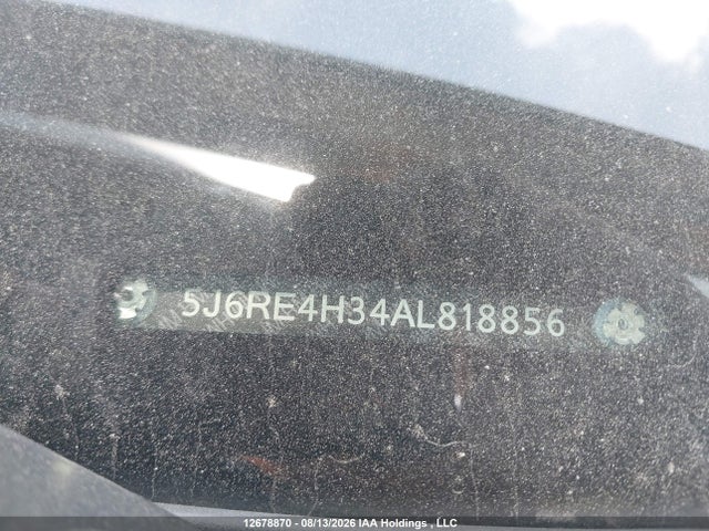 Aukcja sprzedaży 2010 Honda Cr-v Lx, vin: 5J6RE4H34AL818856, numer aukcji: 12678870