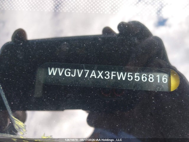 WVGJV7AX3FW556816 Volkswagen Tiguan S/se/sel/r-line