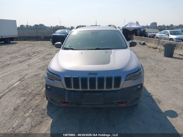 12678882 :رقم المزاد ، 1C4PJMBXXMD186075 vin ، 2021 Jeep Cherokee Trailhawk مزاد بيع