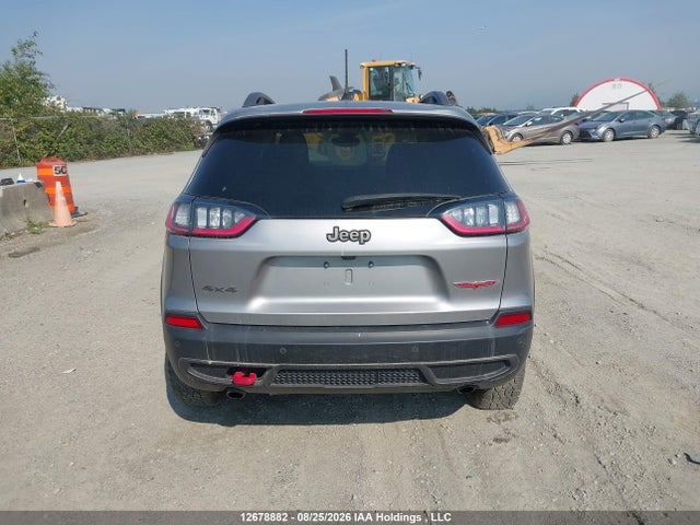 12678882 :رقم المزاد ، 1C4PJMBXXMD186075 vin ، 2021 Jeep Cherokee Trailhawk مزاد بيع
