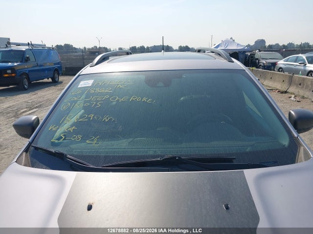 12678882 :رقم المزاد ، 1C4PJMBXXMD186075 vin ، 2021 Jeep Cherokee Trailhawk مزاد بيع