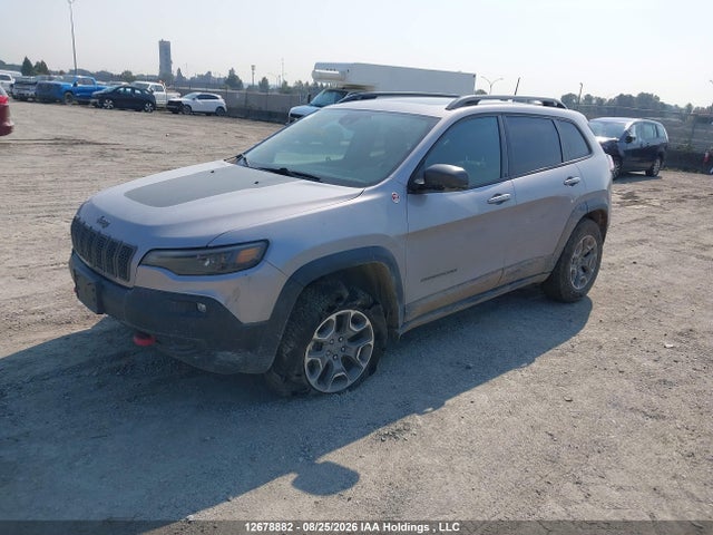 12678882 :رقم المزاد ، 1C4PJMBXXMD186075 vin ، 2021 Jeep Cherokee Trailhawk مزاد بيع