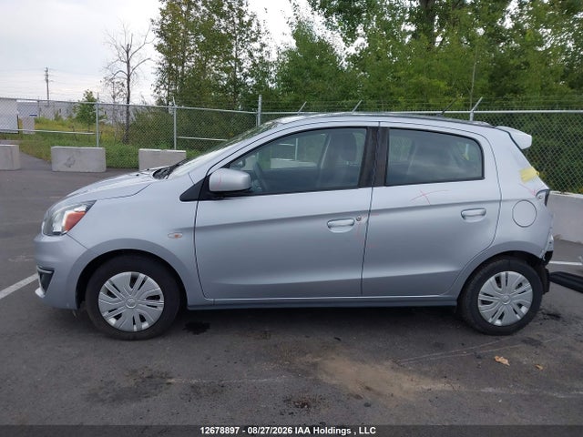 2020 Mitsubishi Mirage Es/se მანქანა იყიდება აუქციონზე, vin: ML32A3HJ7LH007041, აუქციონის ნომერი: 12678897