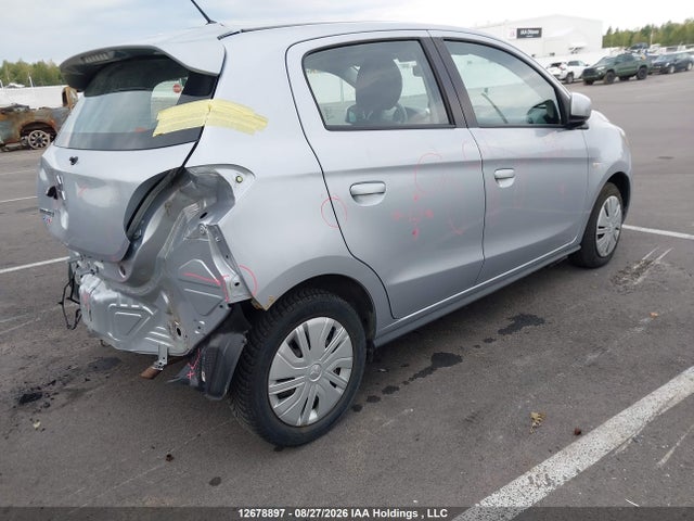 2020 Mitsubishi Mirage Es/se მანქანა იყიდება აუქციონზე, vin: ML32A3HJ7LH007041, აუქციონის ნომერი: 12678897
