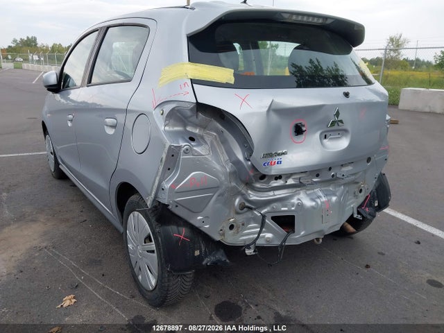 2020 Mitsubishi Mirage Es/se მანქანა იყიდება აუქციონზე, vin: ML32A3HJ7LH007041, აუქციონის ნომერი: 12678897