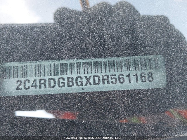 Aukcja sprzedaży 2013 Dodge Grand Caravan Se, vin: 2C4RDGBGXDR561168, numer aukcji: 12678904