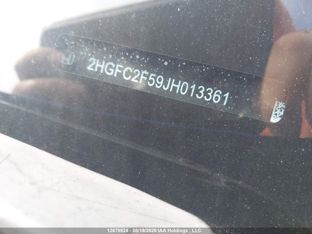 Honda Civic Lx 2018 2HGFC2F59JH013361 Image 18
